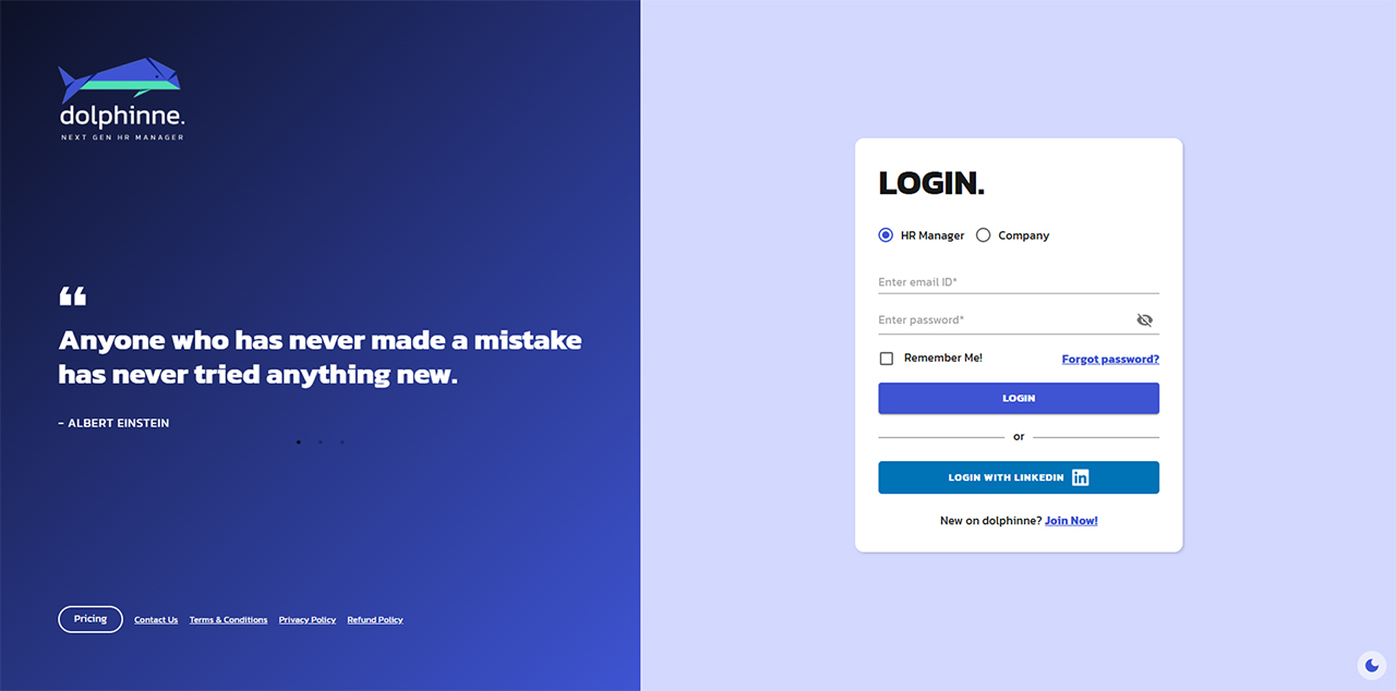 Login / Sign Up